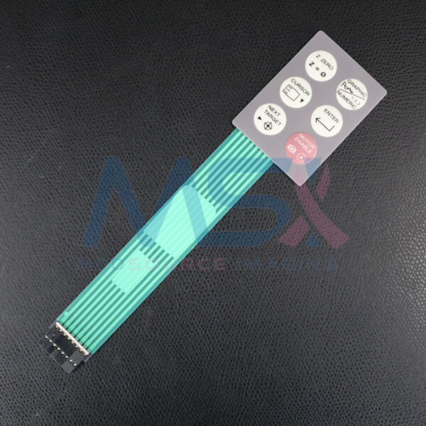Membrane switch, Stage, Right (+) 2×3